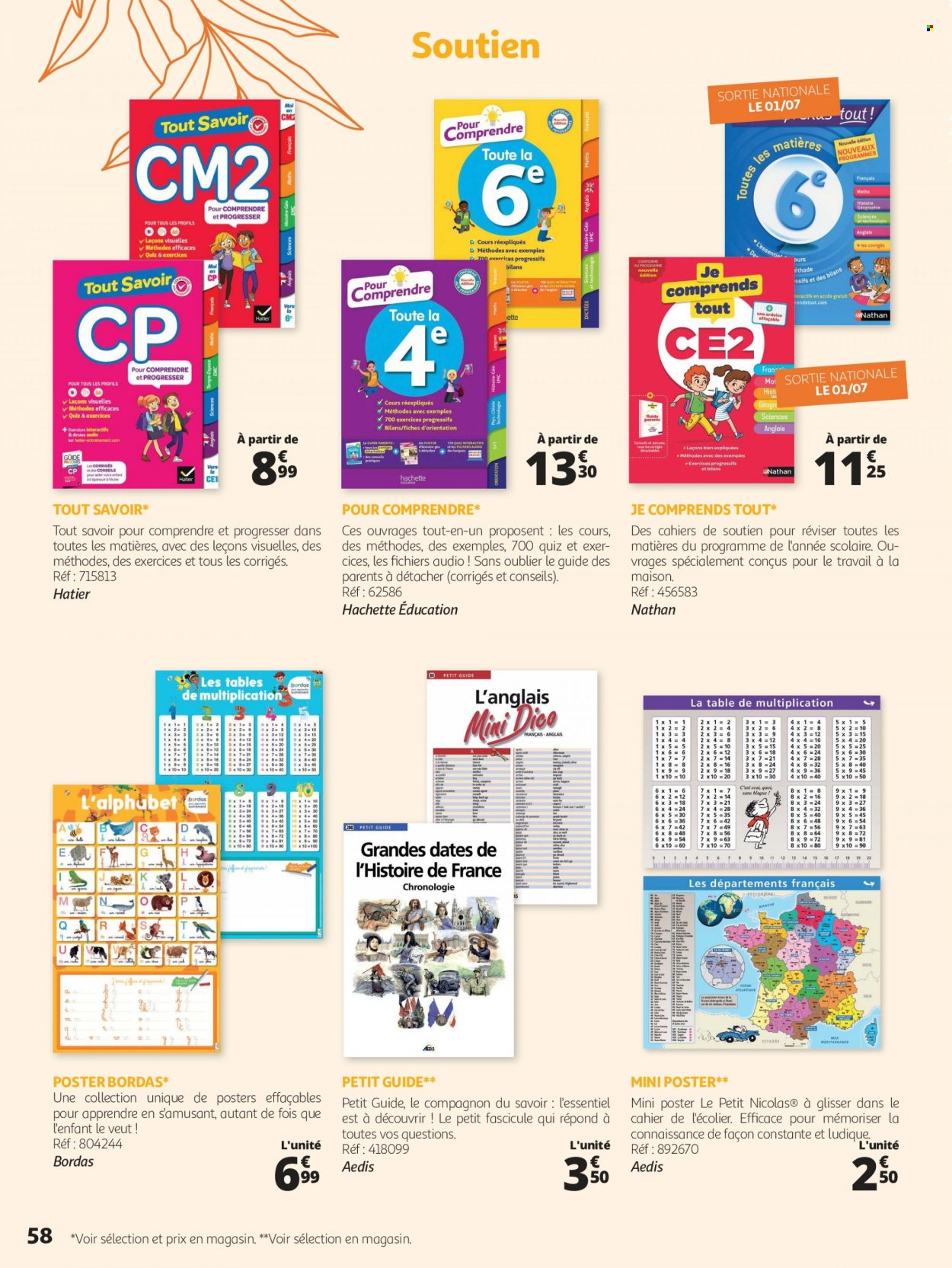 Catalogue Auchan - 25.06.2022 - 28.08.2022. Page 58.