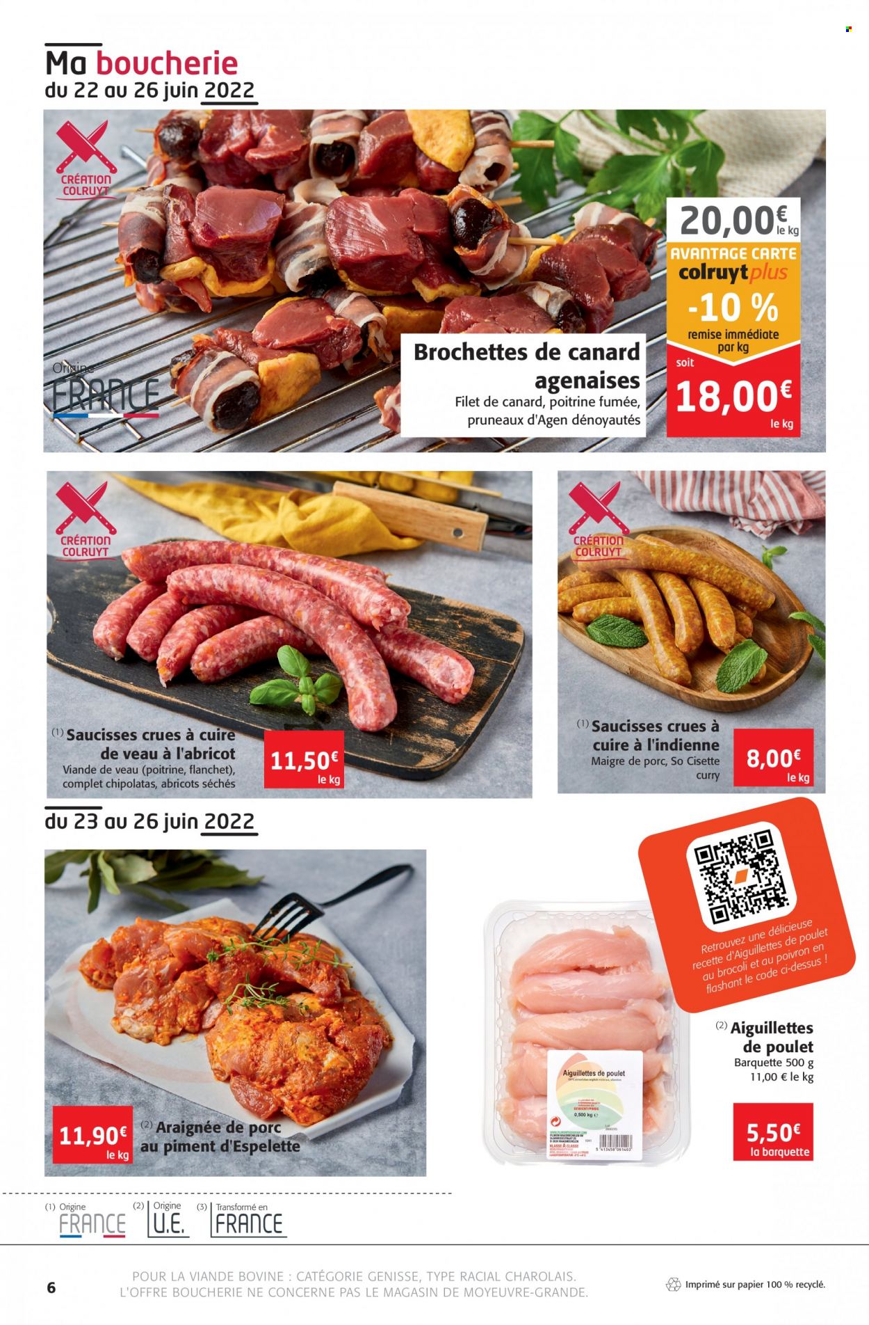 Catalogue Colruyt - 22.06.2022 - 03.07.2022. Page 6.