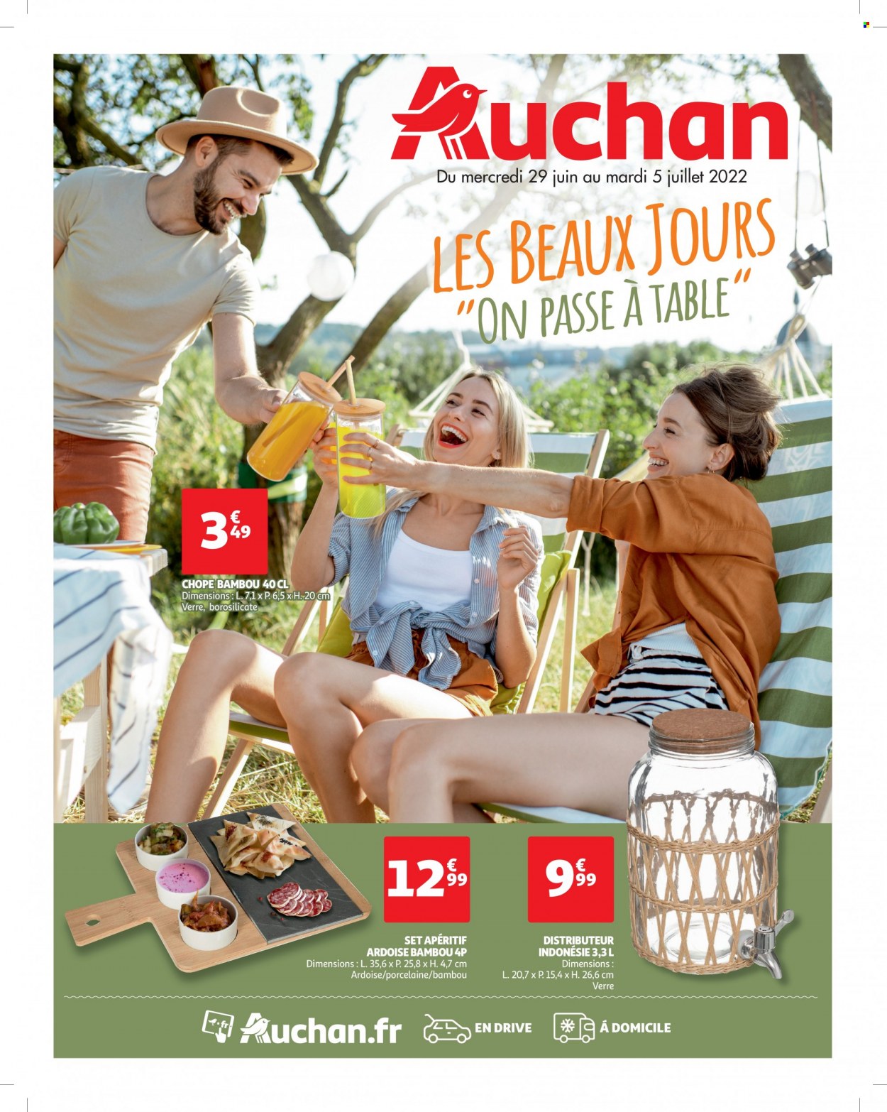 Catalogue Auchan - 29.06.2022 - 05.07.2022. Page 1.