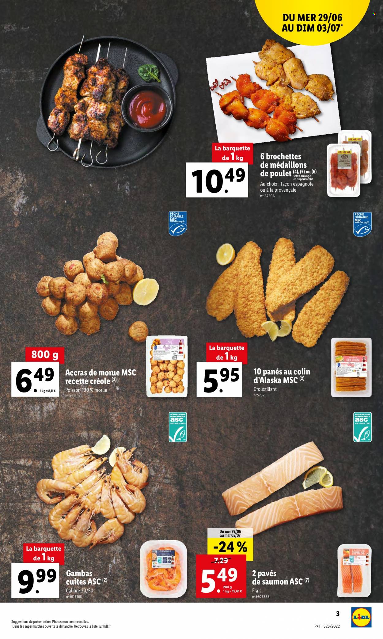 Catalogue Lidl - 29.06.2022 - 05.07.2022. Page 3.