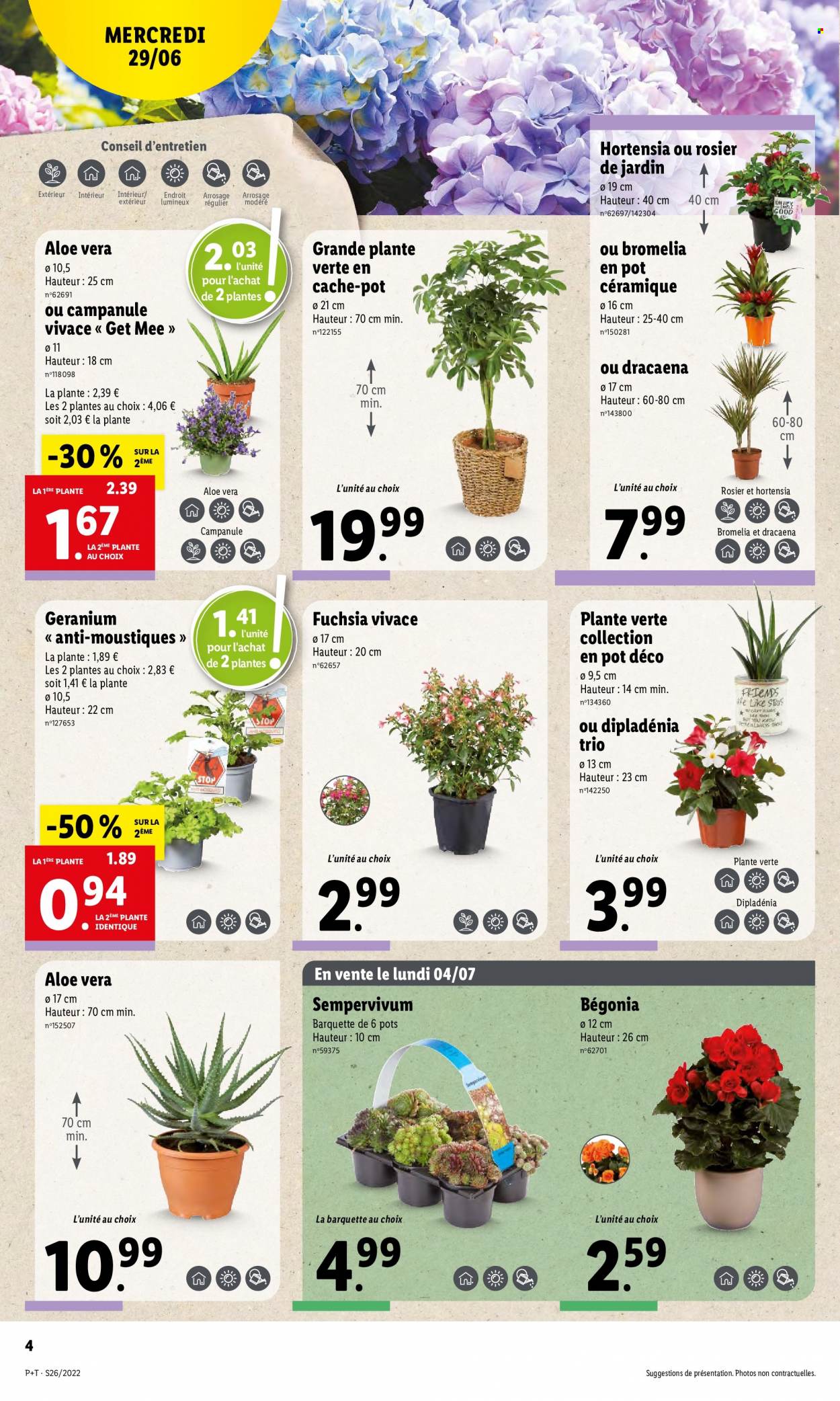 Catalogue Lidl - 29.06.2022 - 05.07.2022. Page 4.