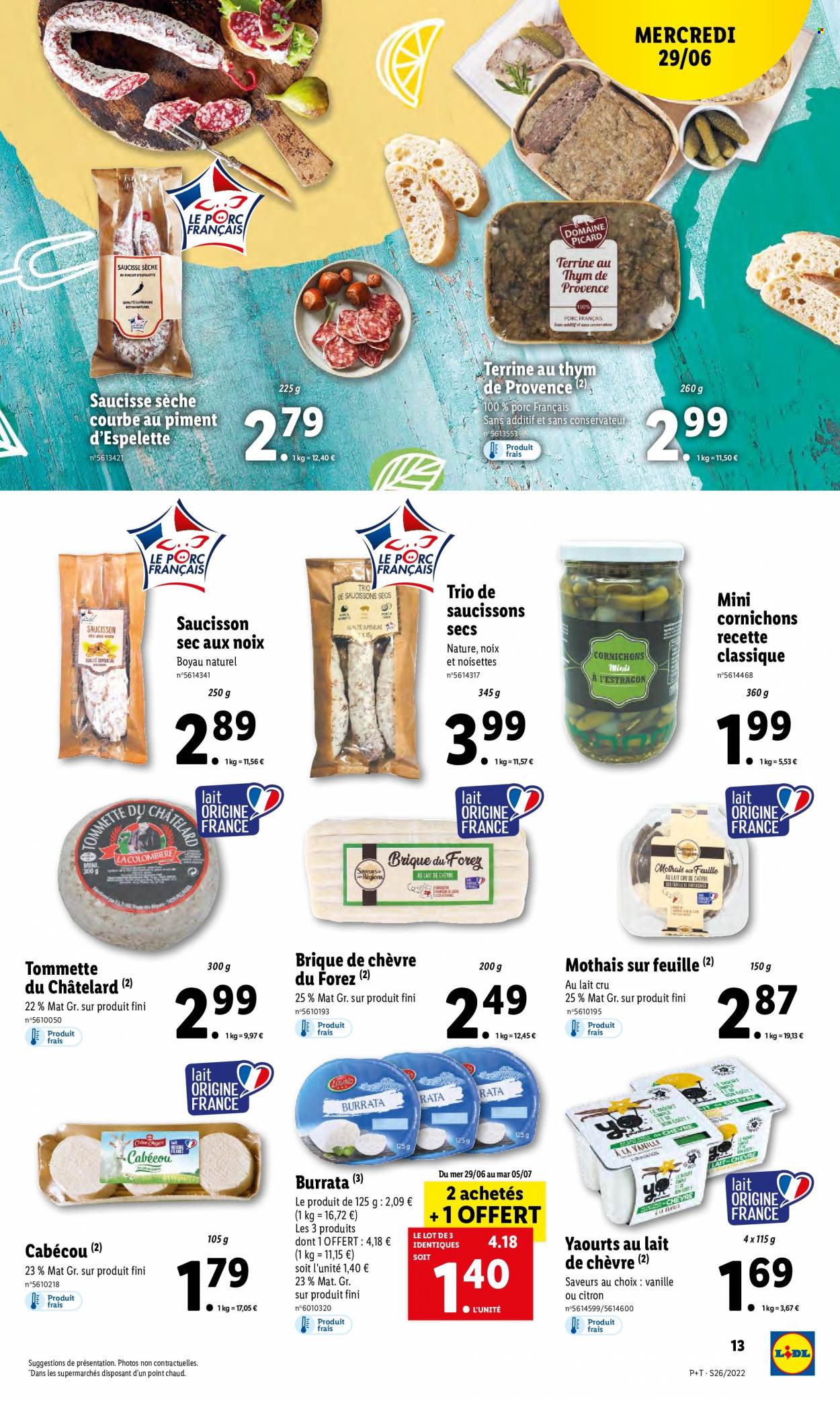 Catalogue Lidl - 29.06.2022 - 05.07.2022. Page 13.
