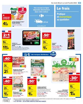 Catalogue Carrefour Hypermarchés - 28/06/2022 - 11/07/2022.