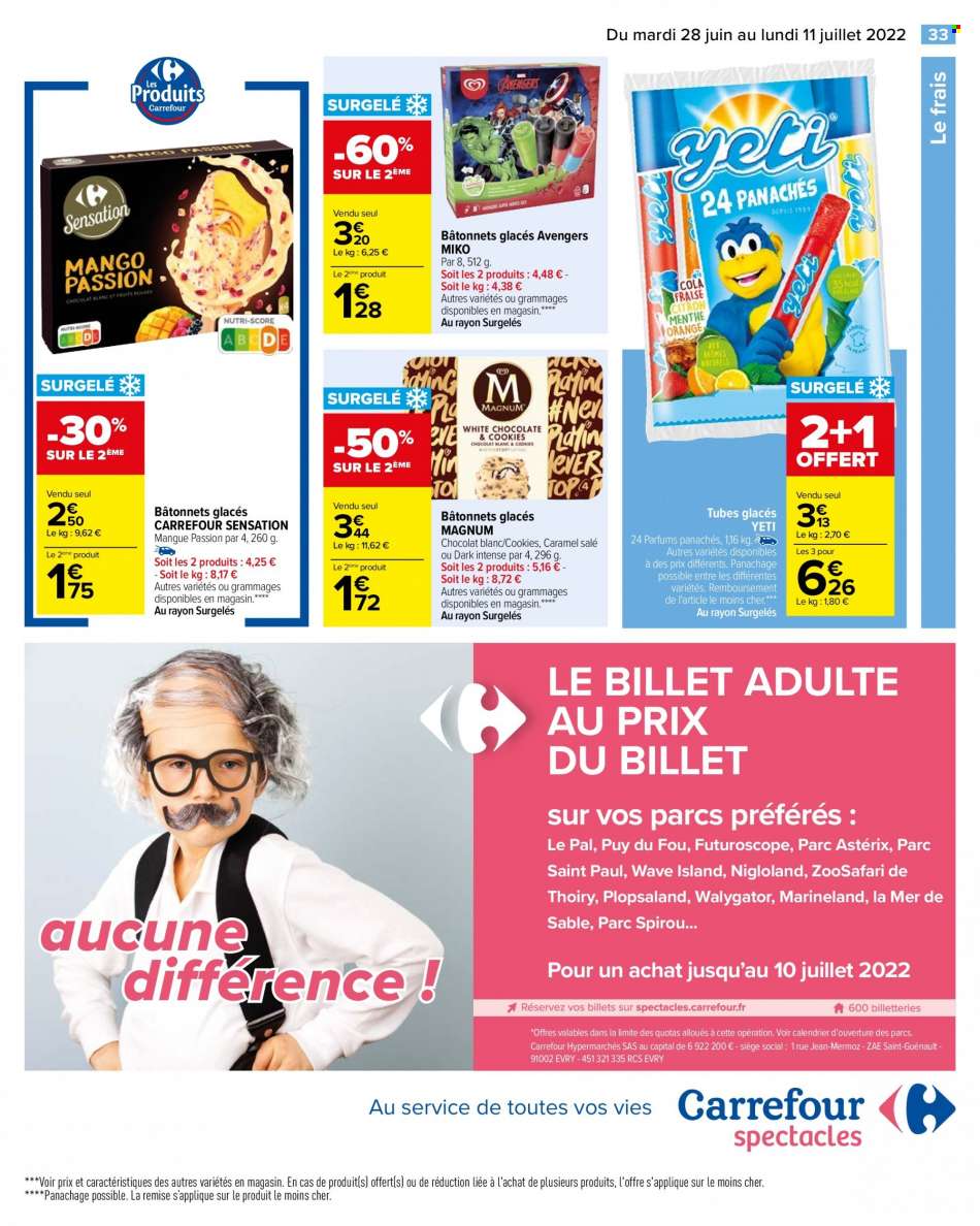 Catalogue Carrefour Hypermarchés - 28.06.2022 - 11.07.2022. Page 35.