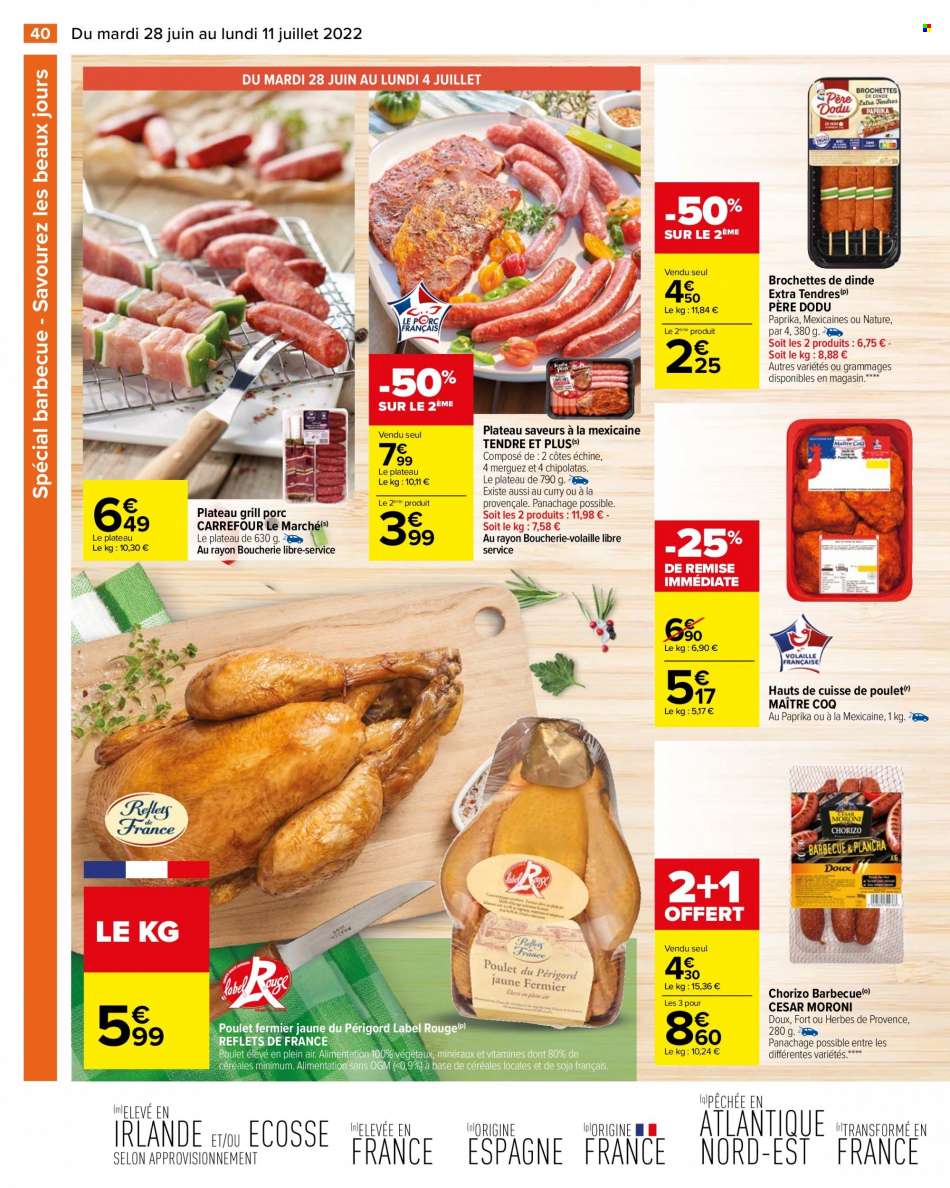 Catalogue Carrefour Hypermarchés - 28.06.2022 - 11.07.2022. Page 42.