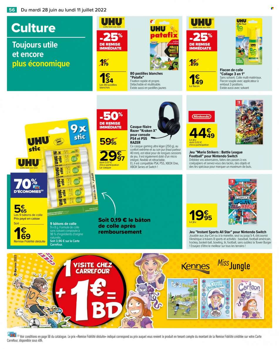 Catalogue Carrefour Hypermarchés - 28.06.2022 - 11.07.2022. Page 58.