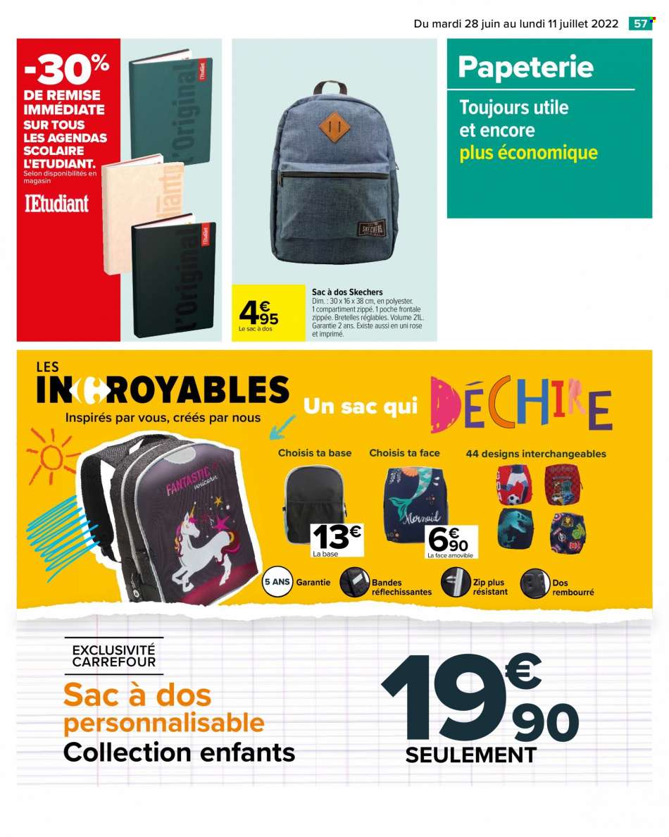 Catalogue Carrefour Hypermarchés - 28.06.2022 - 11.07.2022. Page 59.