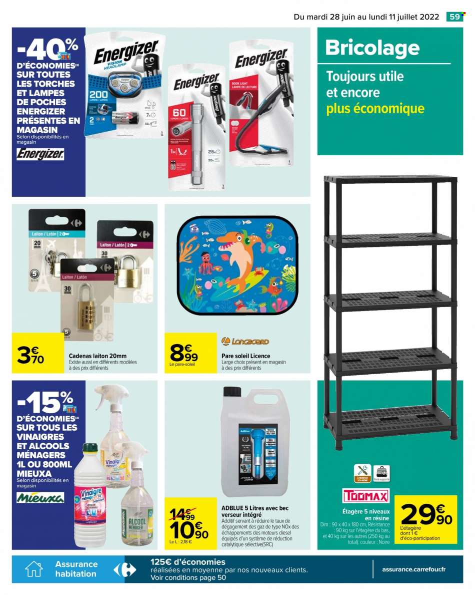 Catalogue Carrefour Hypermarchés - 28.06.2022 - 11.07.2022. Page 61.
