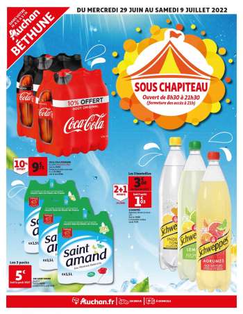 Catalogue Auchan - 29/06/2022 - 09/07/2022.