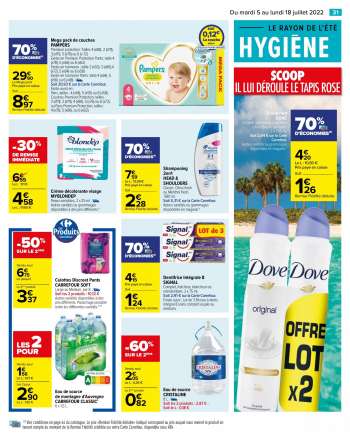 Catalogue Carrefour Hypermarchés - 05/07/2022 - 18/07/2022.