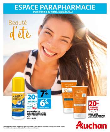 Catalogue Auchan - 06/07/2022 - 26/07/2022.