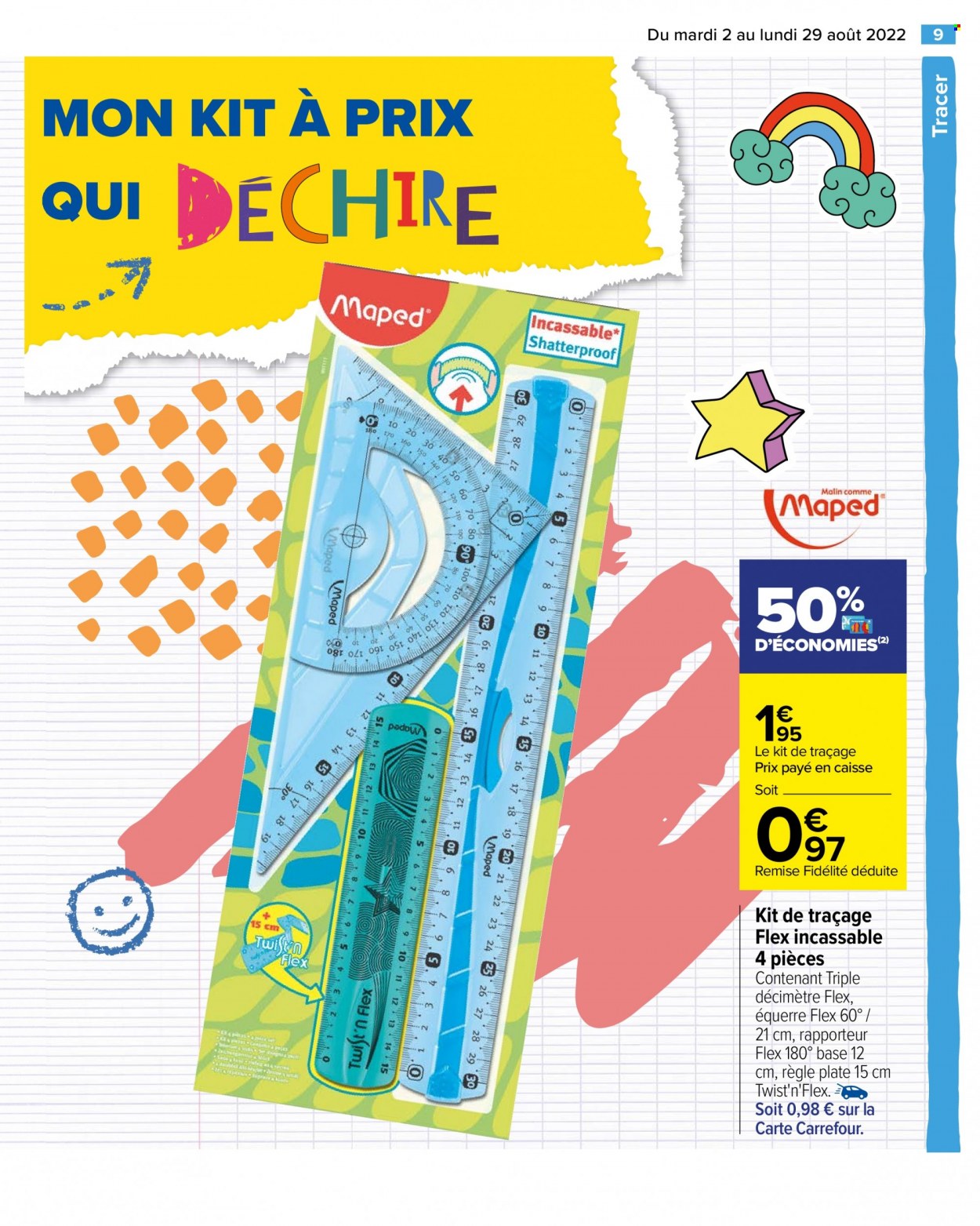 Catalogue Carrefour Hypermarchés - 02.08.2022 - 29.08.2022. Page 9.