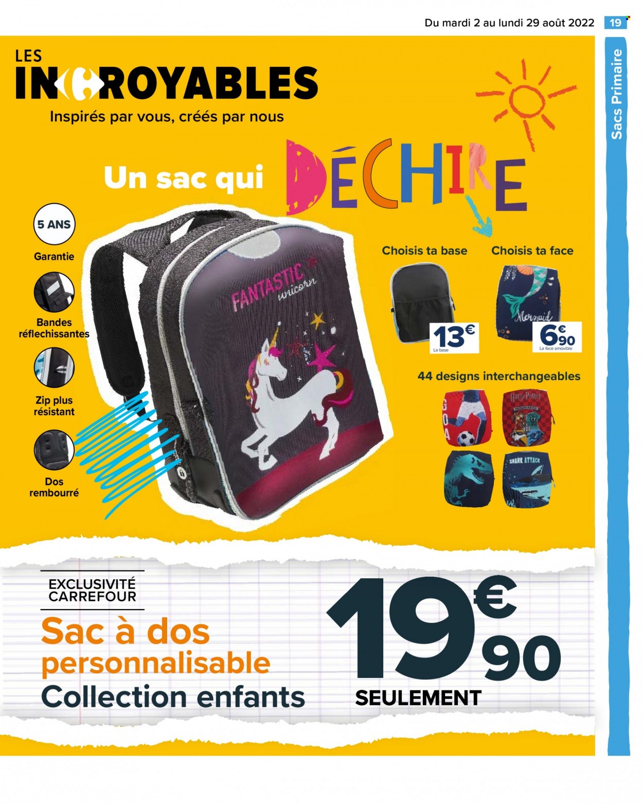 Catalogue Carrefour Hypermarchés - 02.08.2022 - 29.08.2022. Page 19.