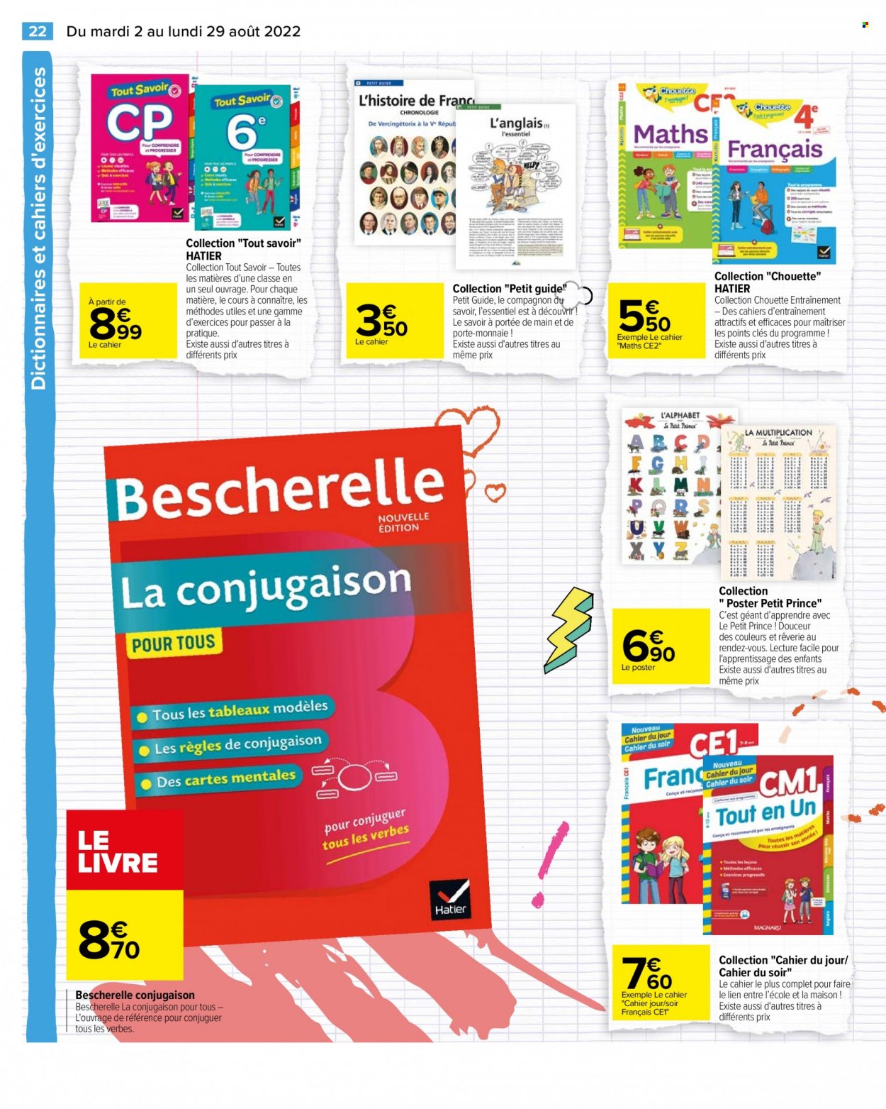Catalogue Carrefour Hypermarchés - 02.08.2022 - 29.08.2022. Page 22.