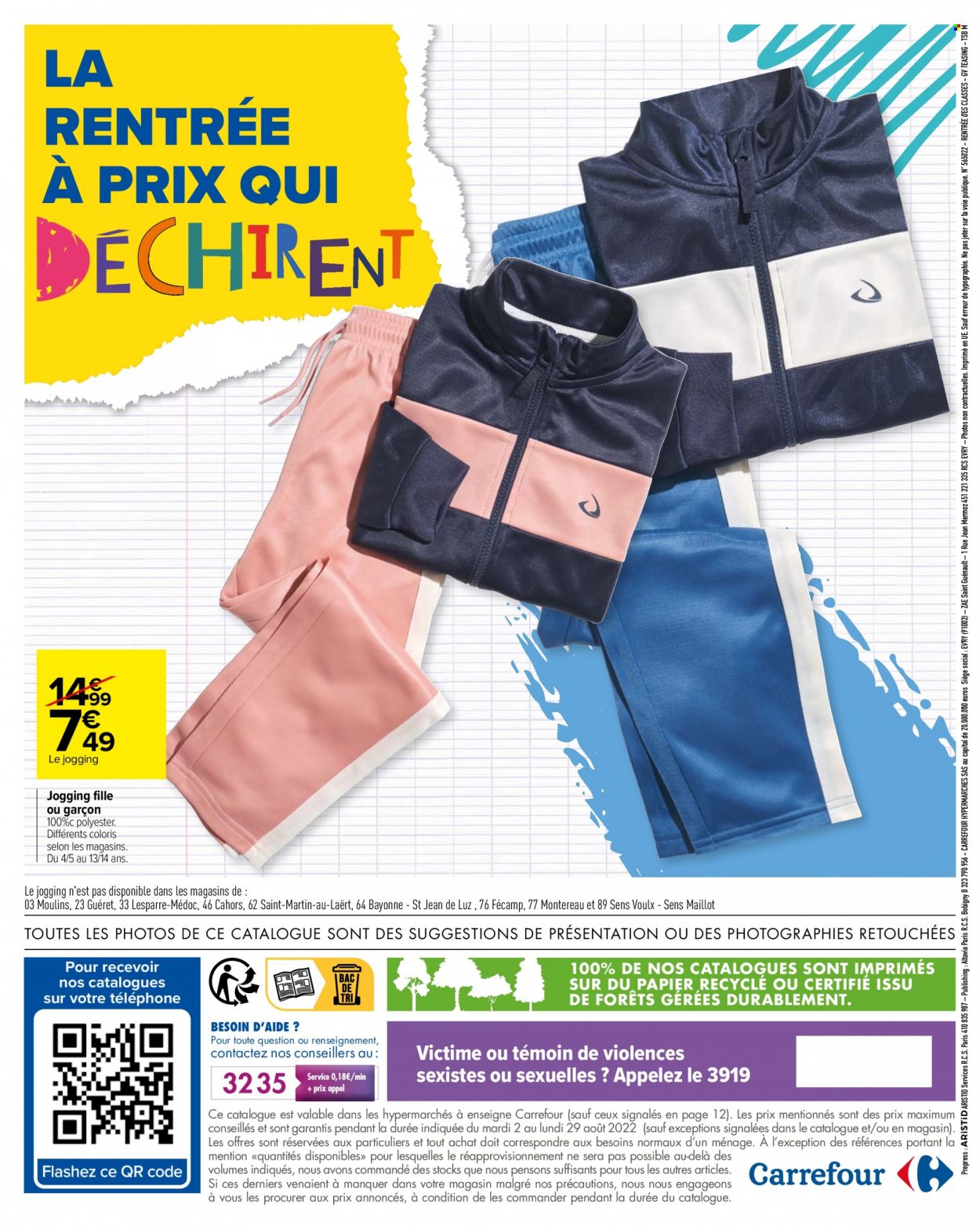 Catalogue Carrefour Hypermarchés - 02.08.2022 - 29.08.2022. Page 80.