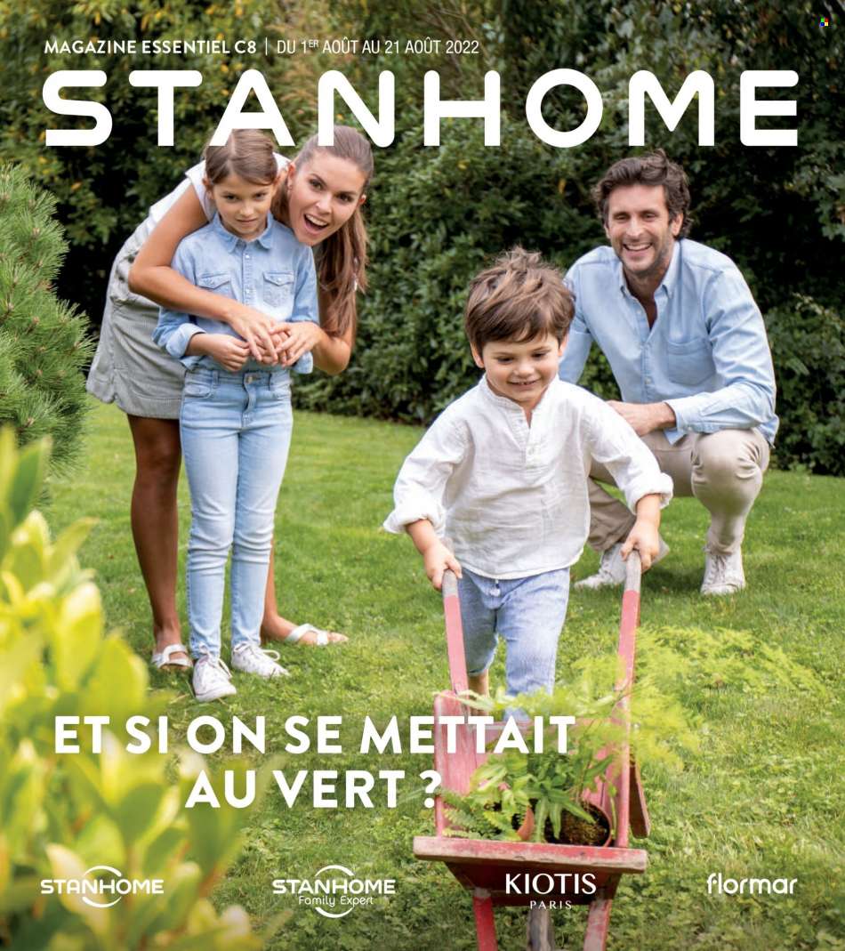 Catalogue Stanhome - 01.08.2022 - 21.08.2022. Page 1.