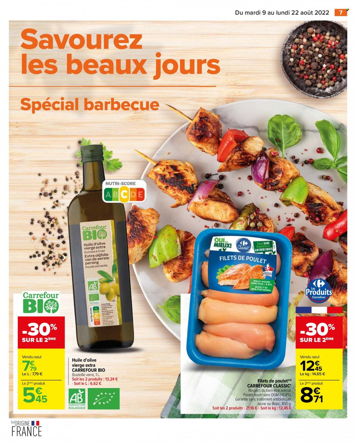Catalogue Carrefour Hypermarchés - 09.08.2022 - 22.08.2022. Page 7.
