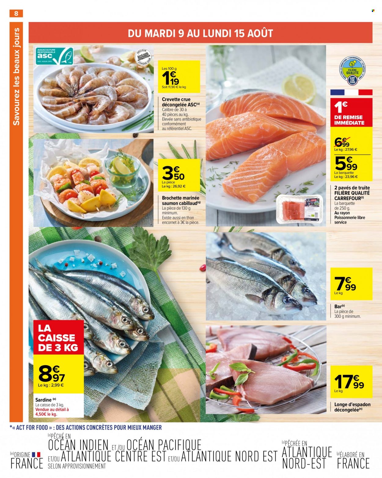 Catalogue Carrefour Hypermarchés - 09.08.2022 - 22.08.2022. Page 8.
