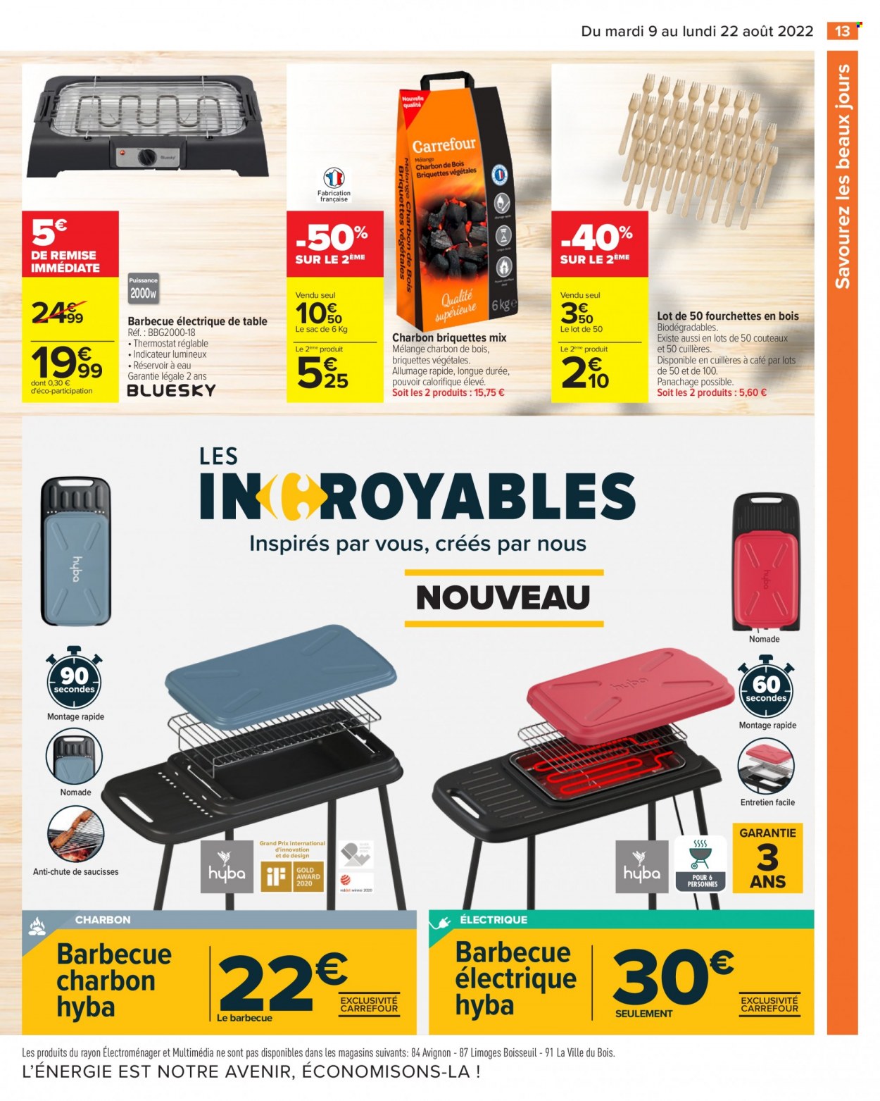Catalogue Carrefour Hypermarchés - 09.08.2022 - 22.08.2022. Page 13.