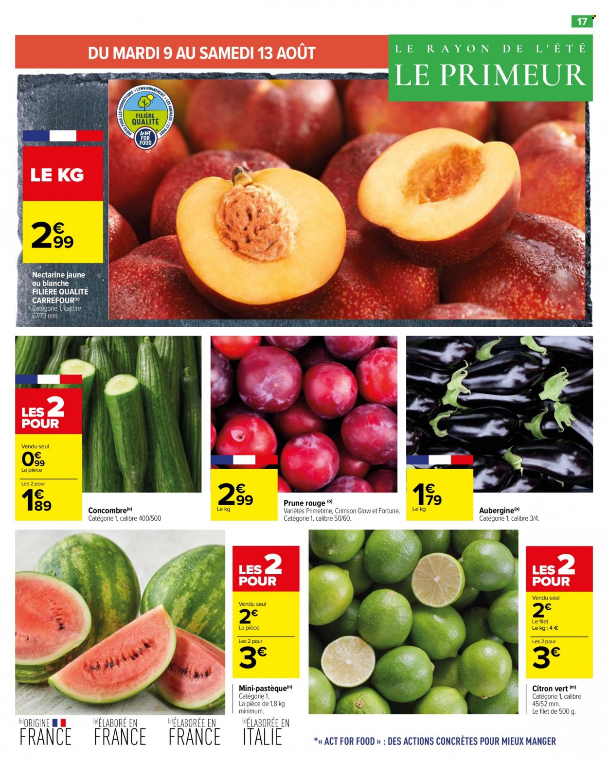 Catalogue Carrefour Hypermarchés - 09.08.2022 - 22.08.2022. Page 17.