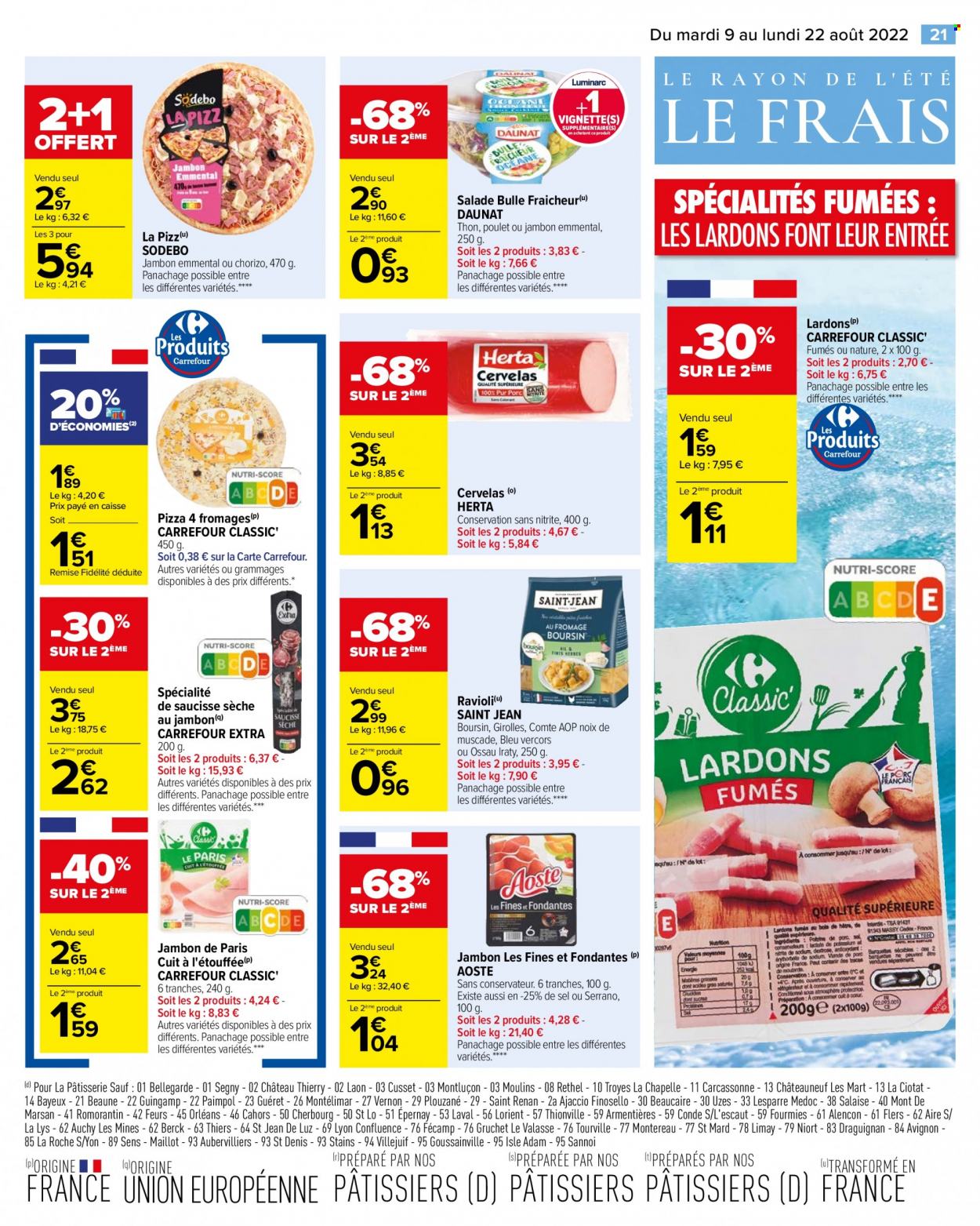 Catalogue Carrefour Hypermarchés - 09.08.2022 - 22.08.2022. Page 21.