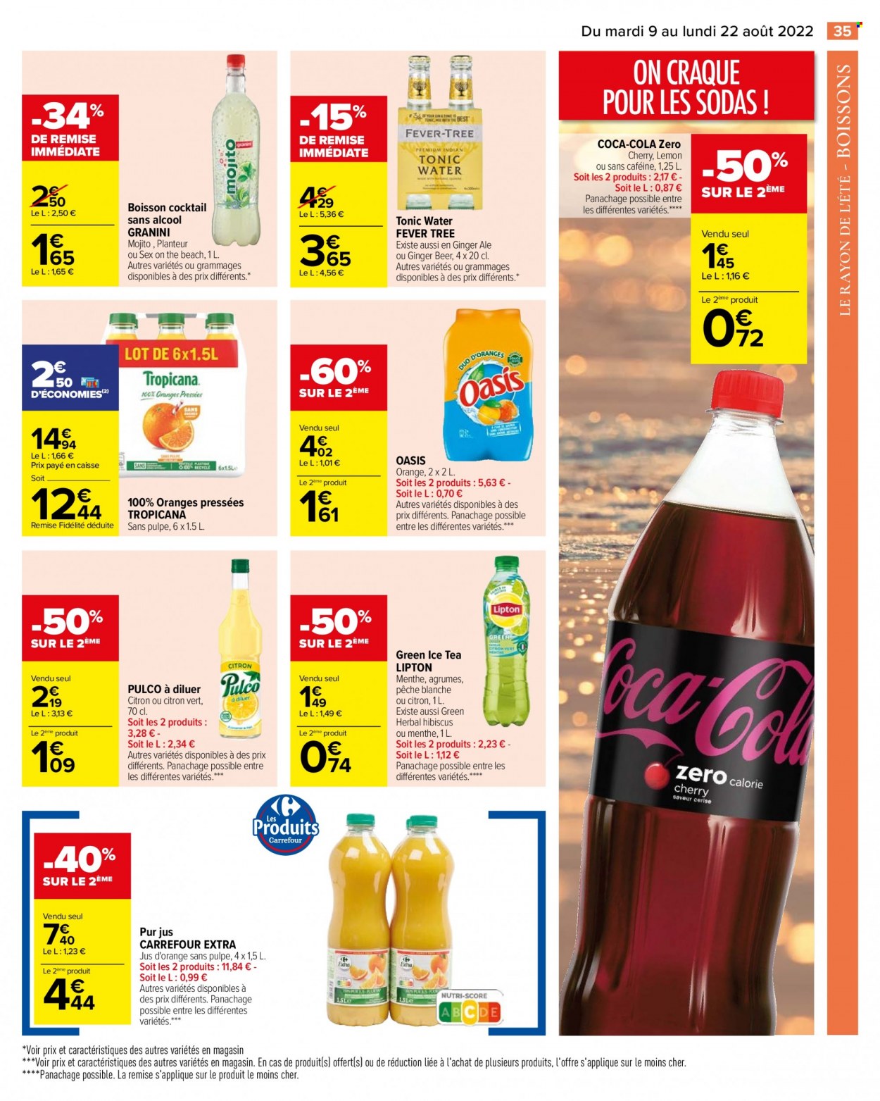 Catalogue Carrefour Hypermarchés - 09.08.2022 - 22.08.2022. Page 35.