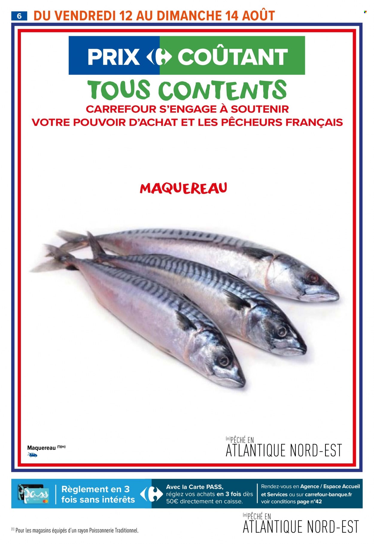 Catalogue Carrefour Market - 09.08.2022 - 21.08.2022. Page 6.