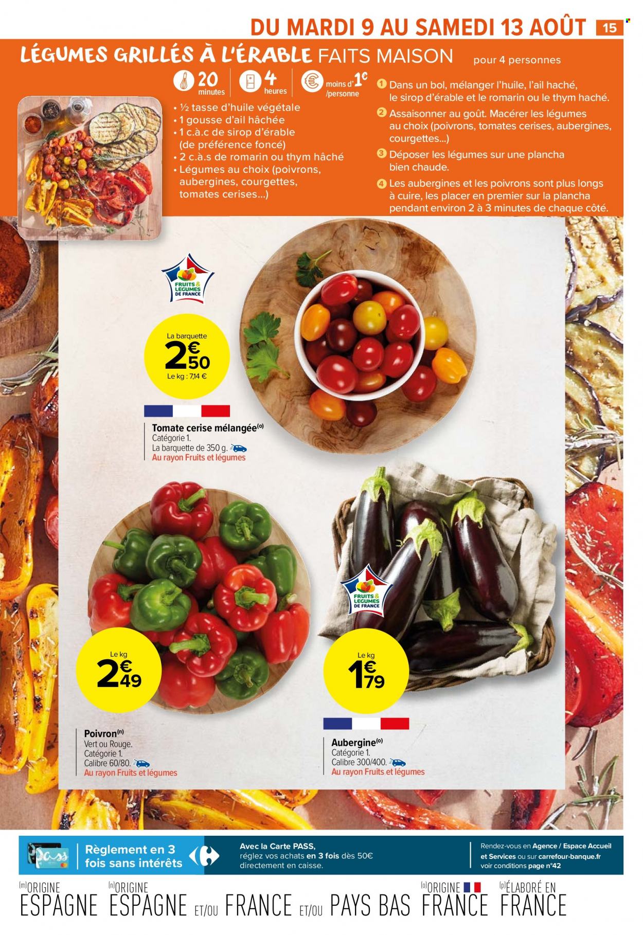 Catalogue Carrefour Market - 09.08.2022 - 21.08.2022. Page 15.