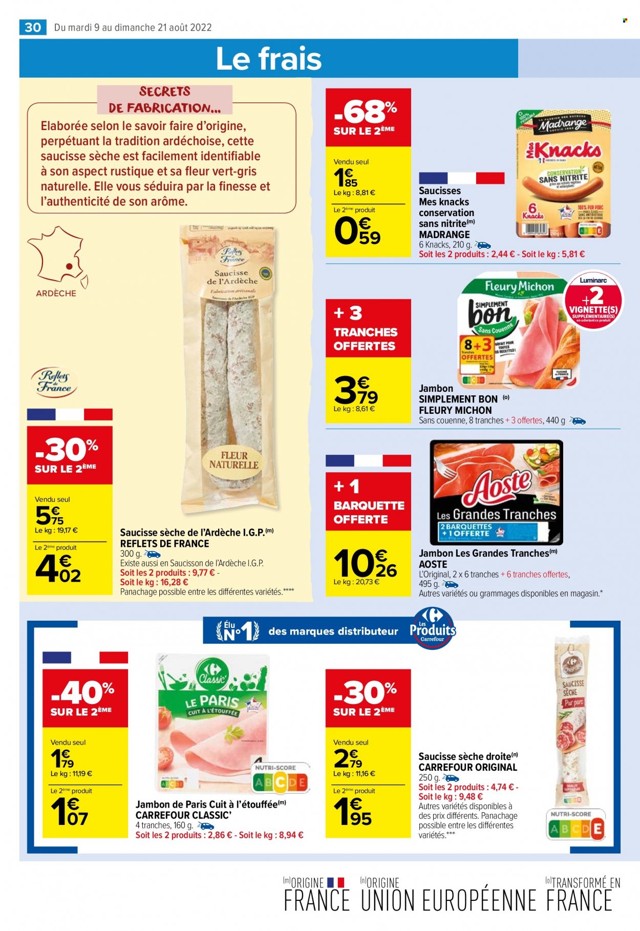 Catalogue Carrefour Market - 09.08.2022 - 21.08.2022. Page 32.