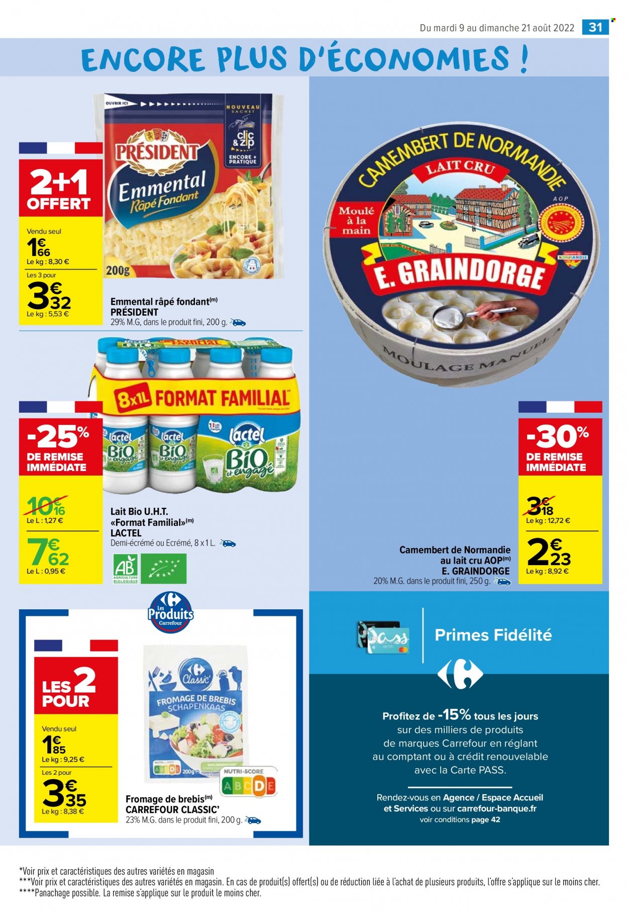 Catalogue Carrefour Market - 09.08.2022 - 21.08.2022. Page 33.