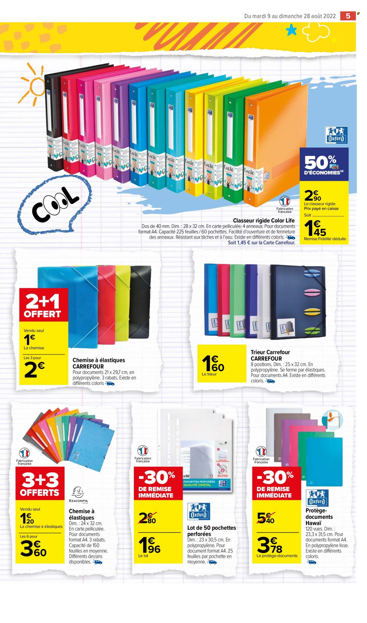 Catalogue Carrefour Market - 09.08.2022 - 28.08.2022. Page 5.