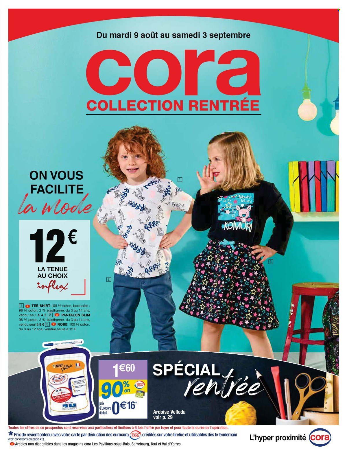 Catalogue Cora - 09.08.2022 - 03.09.2022. Page 1.