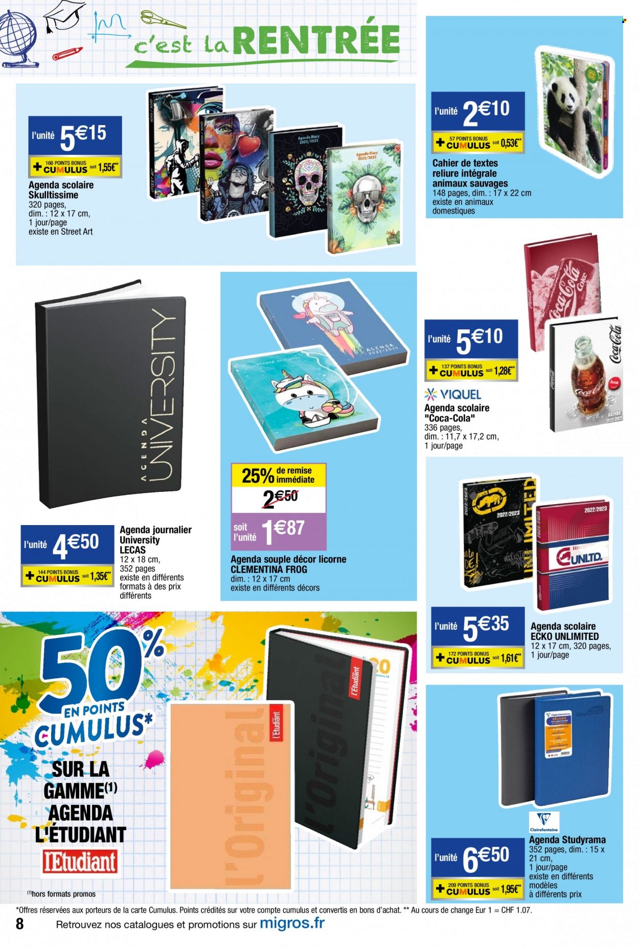 Catalogue Migros France - 09.08.2022 - 04.09.2022. Page 8.