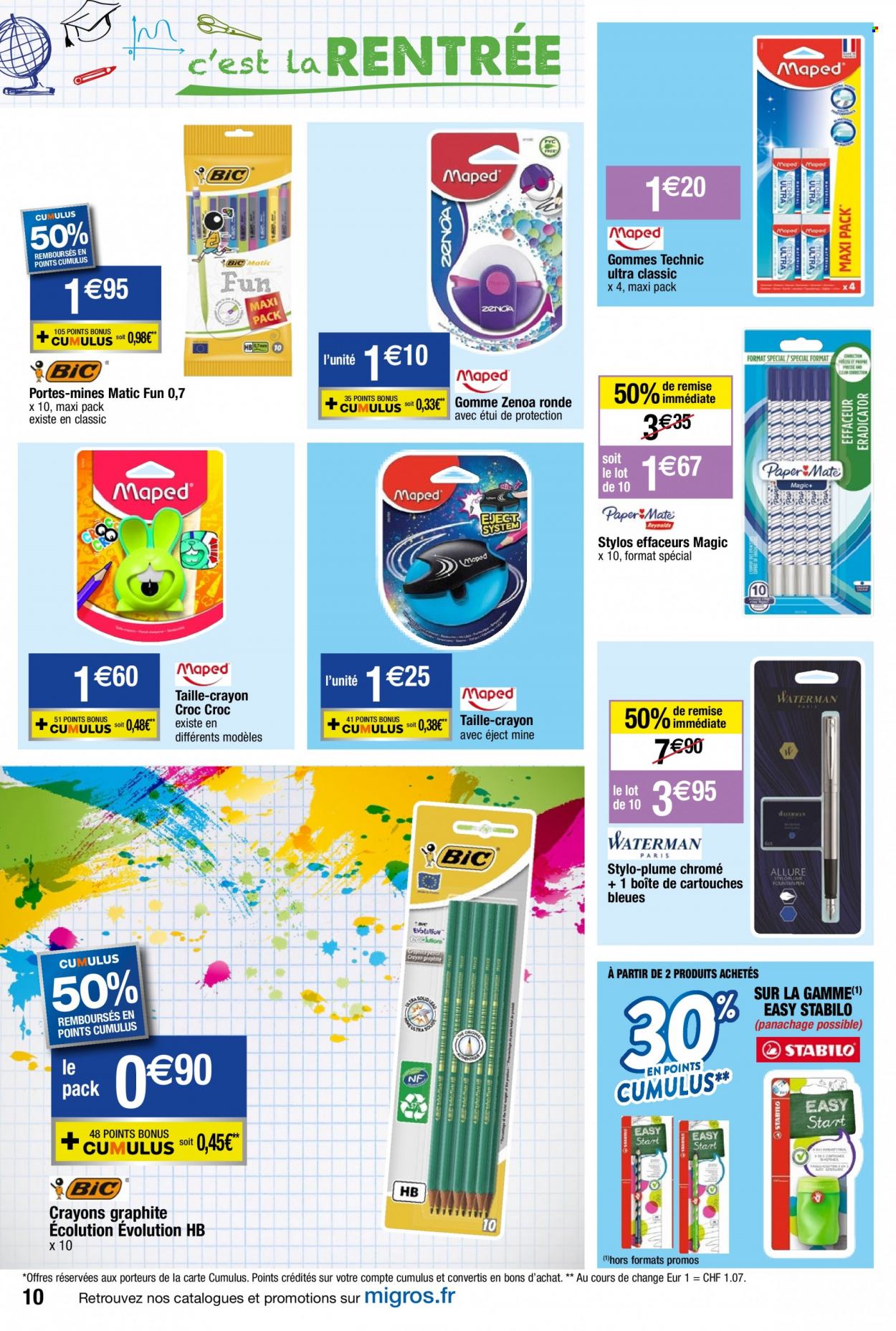Catalogue Migros France - 09.08.2022 - 04.09.2022. Page 10.