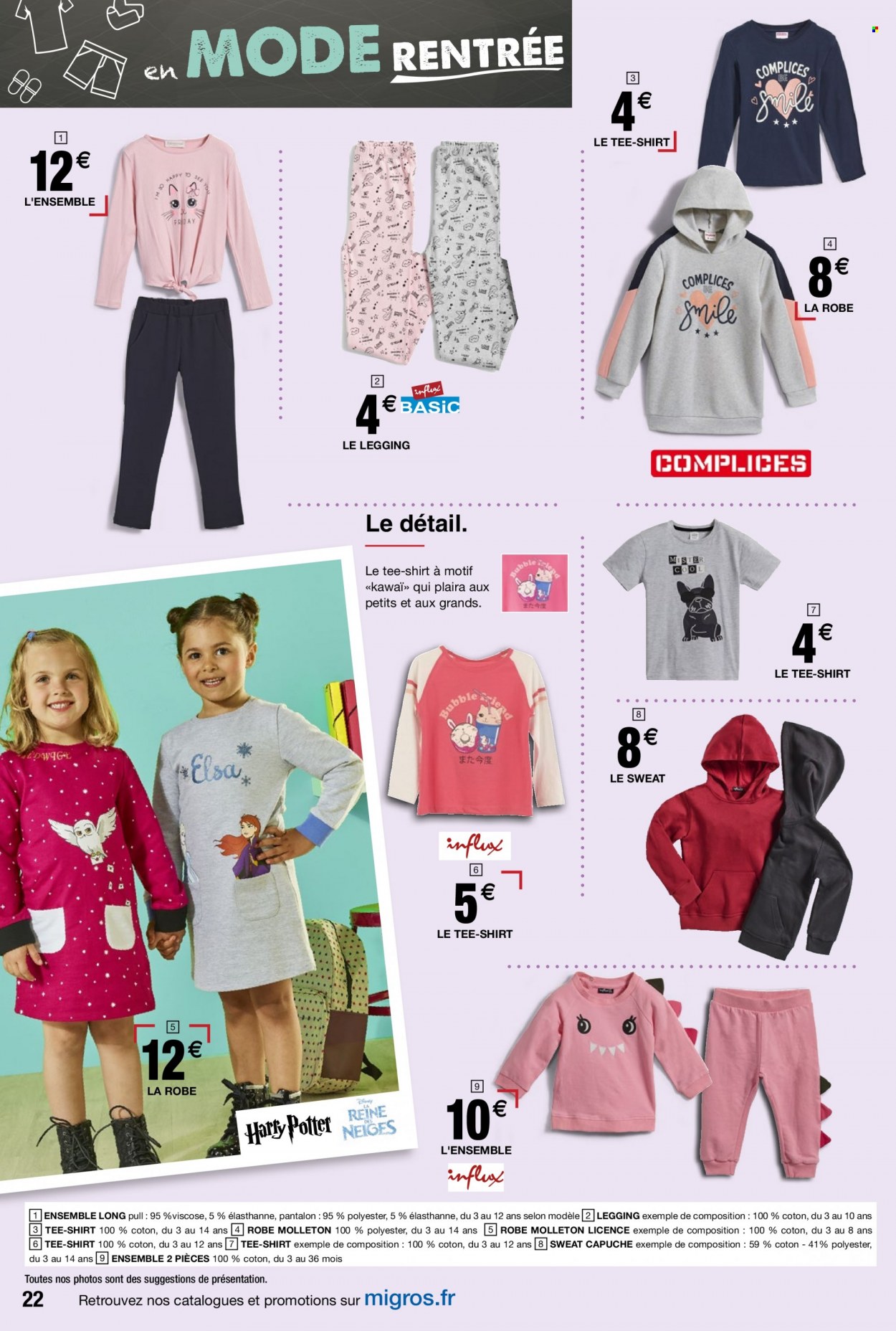 Catalogue Migros France - 09.08.2022 - 04.09.2022. Page 22.