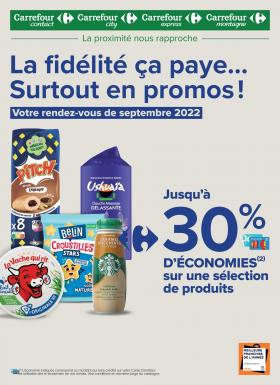 Carrefour - Fidélité Septembre