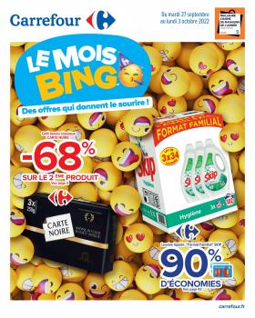 Carrefour Hypermarchés - LE MOIS BINGO : Des offres qui donnent le sourire !