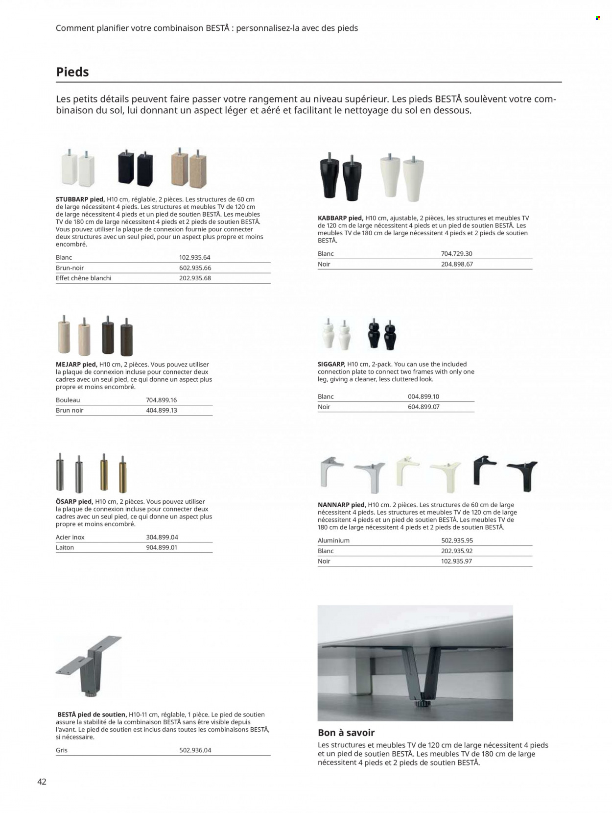 Catalogue IKEA. Page 42.
