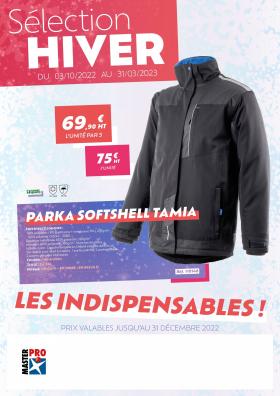 Master Pro - Selection Hiver Master Pro 2022 - Les Indispensables