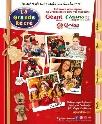 Catalogue Géant Casino - 12/10/2022 - 04/12/2022.
