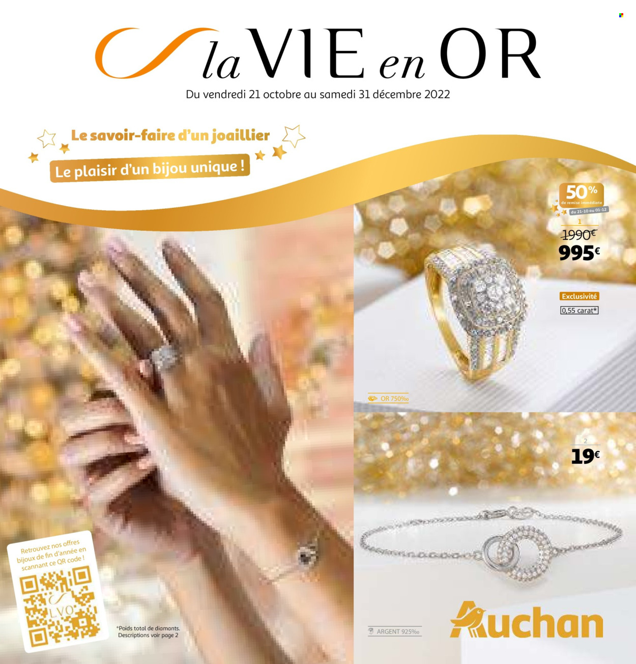 Catalogue Auchan - 21.10.2022 - 31.12.2022. Page 1.