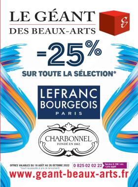 Le Géant des Beaux-Arts - Sélection Lefranc Bourgeois Charbonnel