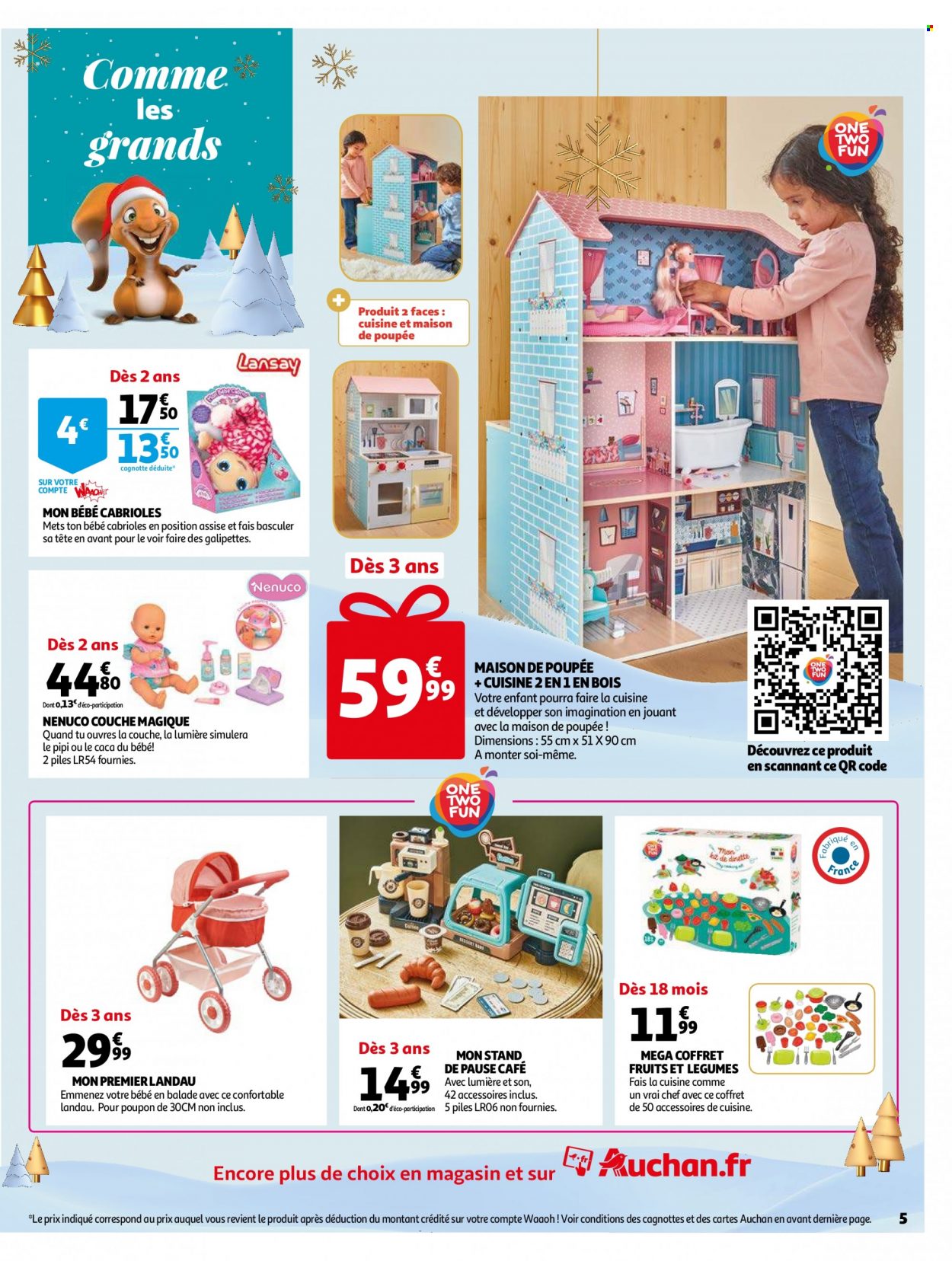 Catalogue Auchan - 02.11.2022 - 06.12.2022. Page 5.