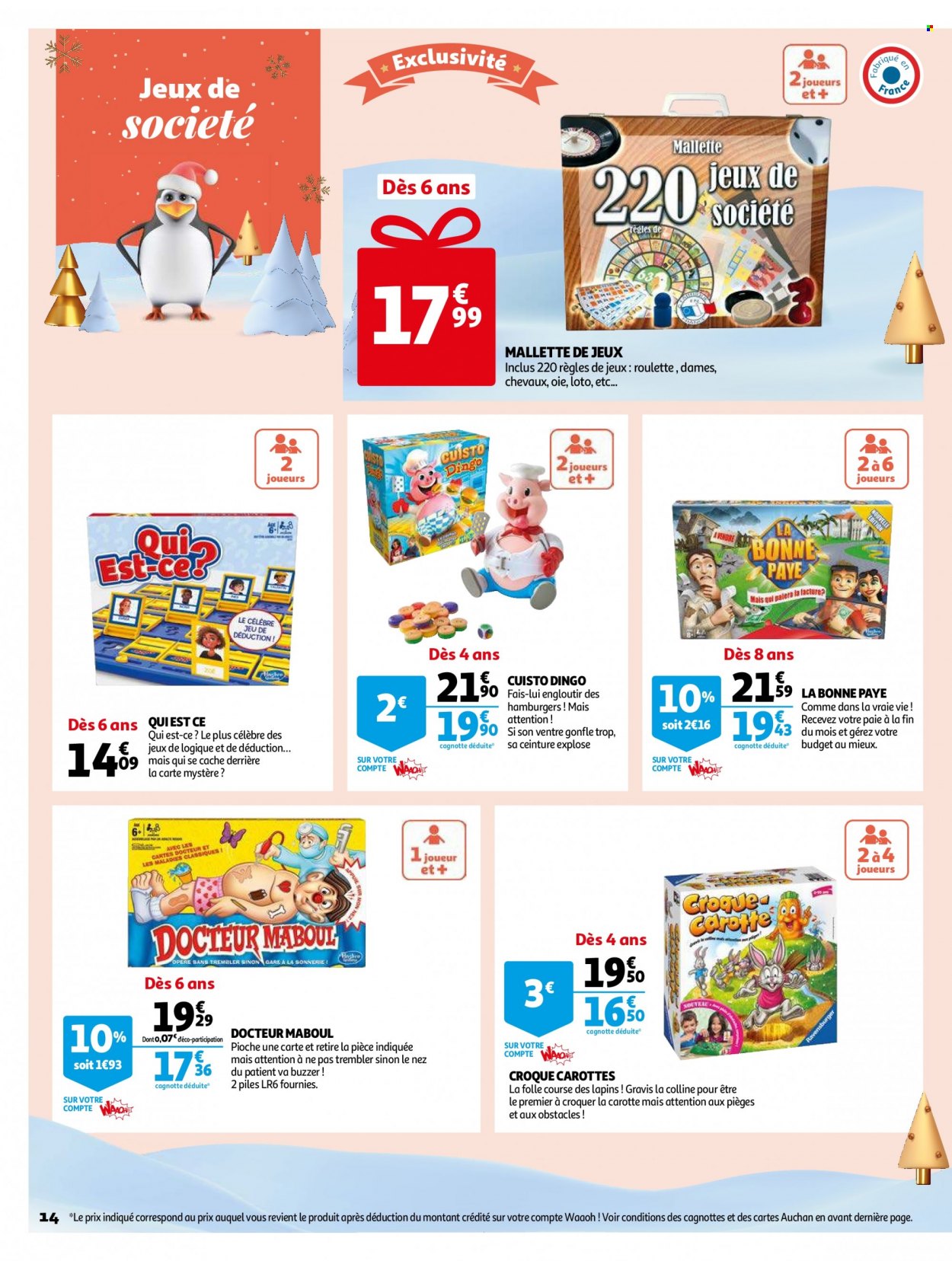 Catalogue Auchan - 02.11.2022 - 06.12.2022. Page 14.