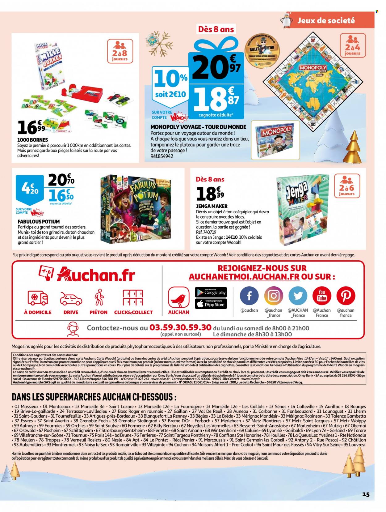 Catalogue Auchan - 02.11.2022 - 06.12.2022. Page 15.