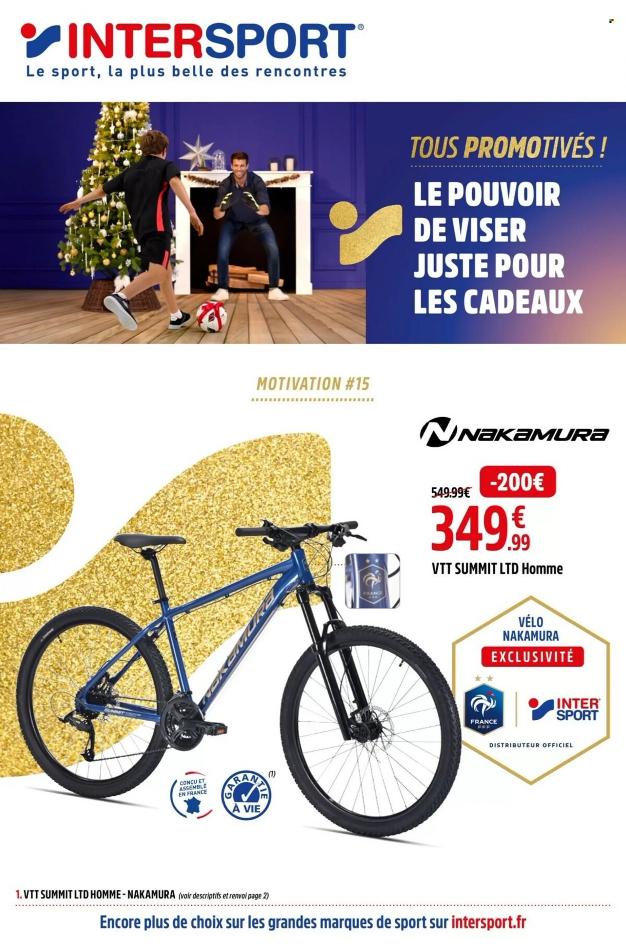 Catalogue INTERSPORT - 07.11.2022 - 24.12.2022. Page 1.