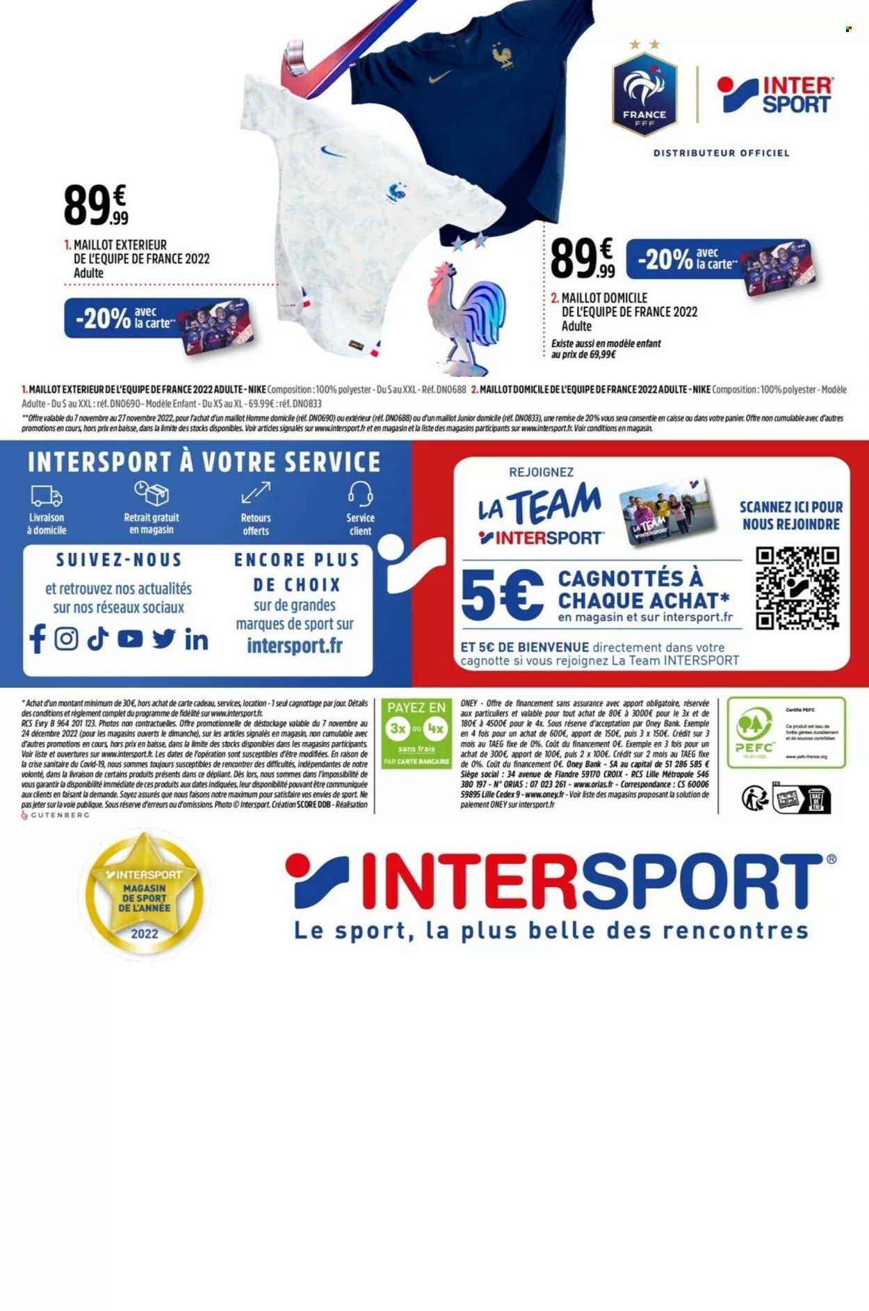 Catalogue INTERSPORT - 07.11.2022 - 24.12.2022. Page 17.