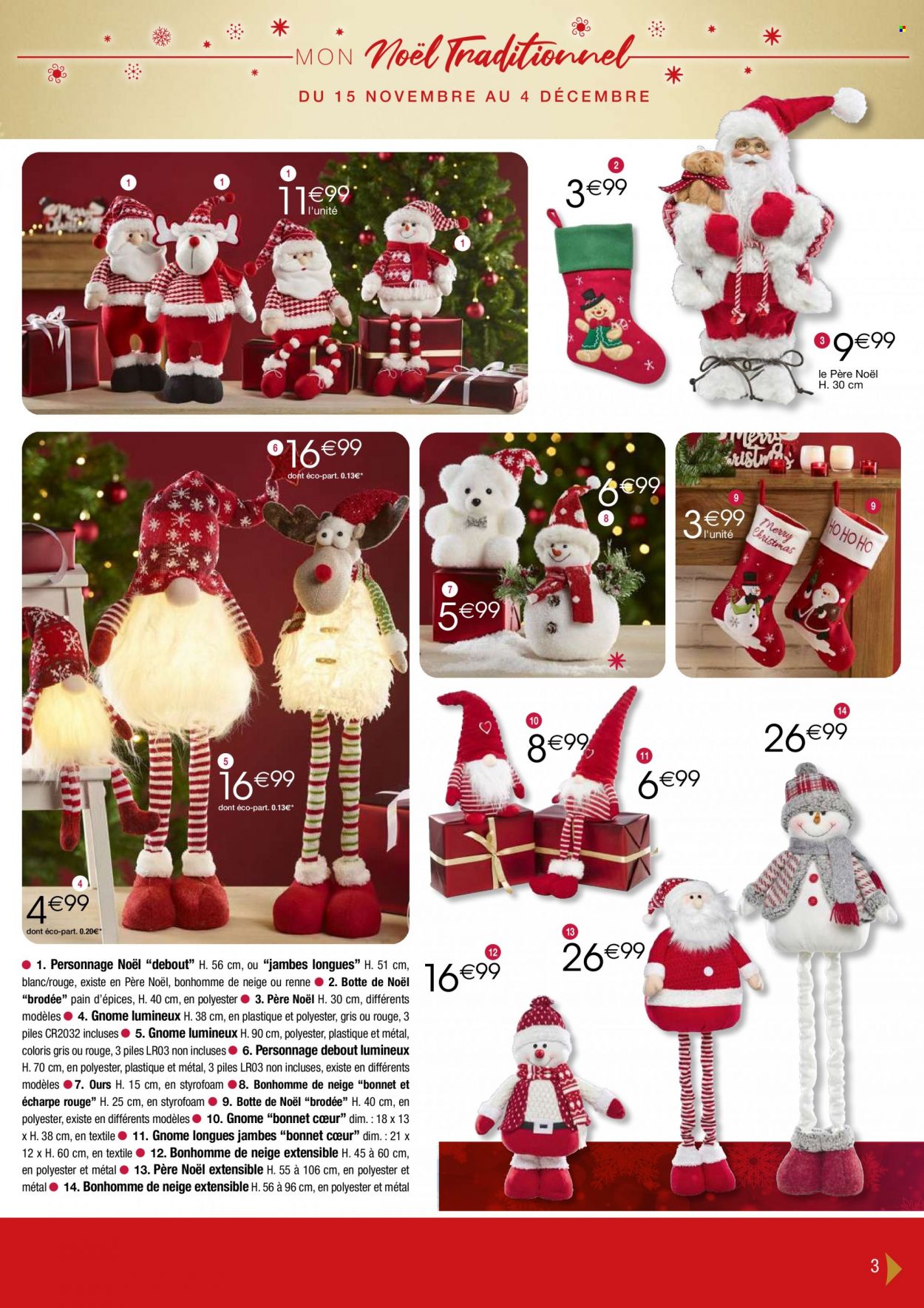 Catalogue Migros France - 15.11.2022 - 17.12.2022. Page 3.