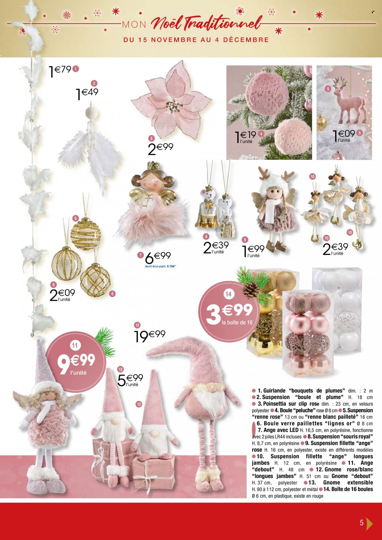 Catalogue Migros France - 15.11.2022 - 17.12.2022. Page 5.