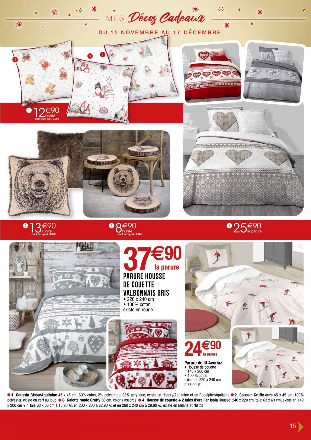 Catalogue Migros France - 15.11.2022 - 17.12.2022. Page 15.